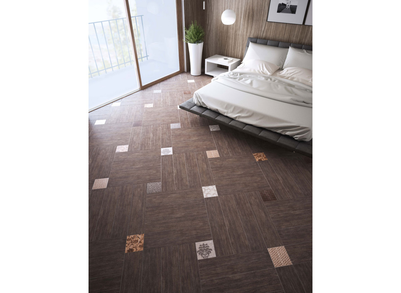 Напольная плитка под дерево Parquet от Zeus