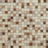 DAF 13- мозаика мрамор стекло 1.5 x 1.5 см